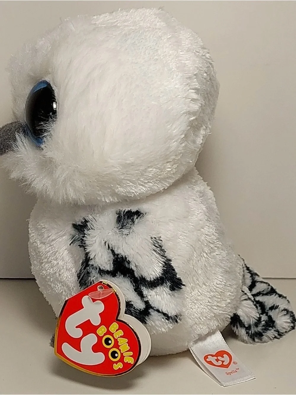 Ty Beanie Boos Spells the Snowy White Owl 6
